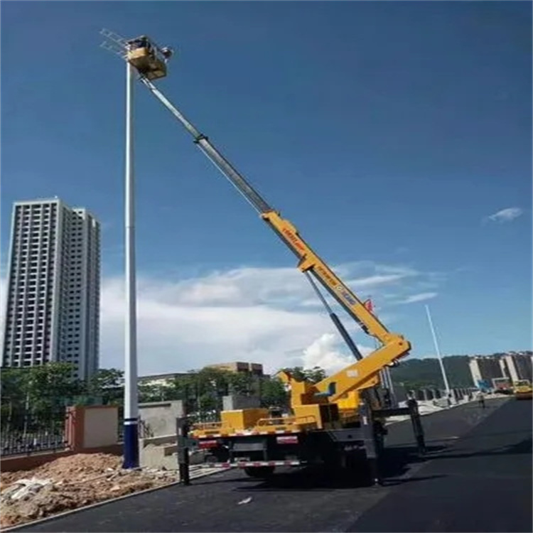 王场镇维修路灯的曲臂升降车出租