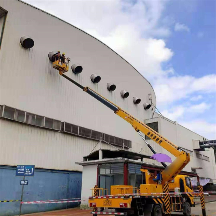 王场镇高空作业车出租服务：专业广告牌安装解决方案