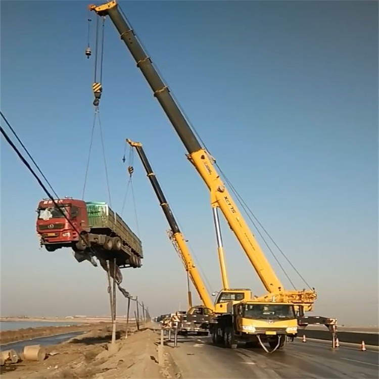 王场镇吊车怎么吊货车